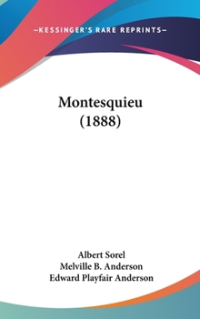 Hardcover Montesquieu (1888) Book