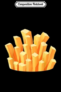 Paperback Composition Notebook: French Fries Costume Halloween Easy Cosplay Fastfood Outfit Journal/Notebook Blank Lined Ruled 6x9 100 Pages Book