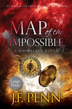Paperback Map of the Impossible: A Mapwalker Novel [Large Print] Book