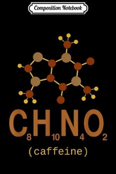 Composition Notebook: Coffee Lovers Molecules Design Coffee Molecule Java Drinkers  Journal/Notebook Blank Lined Ruled 6x9 100 Pages