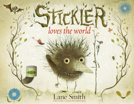 Library Binding Stickler Loves the World Book