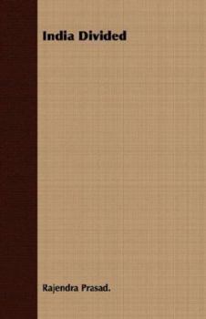 Paperback India Divided Book