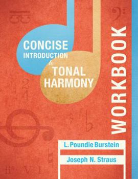 Paperback Concise Introduction to Tonal Harmony Workbook Book