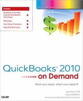 Paperback QuickBooks 2010 on Demand Book