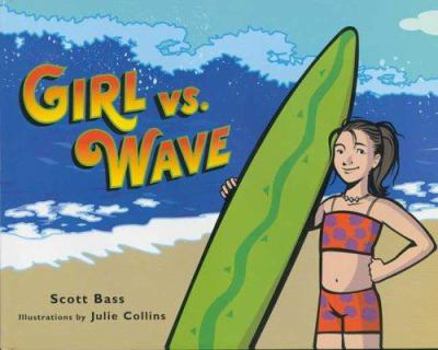 Hardcover Girl vs. Wave Book