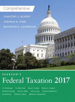 Paperback Pearson's Federal Taxation 2017 Comprehensive Book
