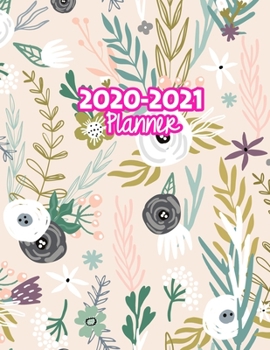 2020-2021 Planner: Two Year Calendar Organizer and Goal Journal | January 2020 - December 2021 Daily, Weekly and Monthly Planner Book with Back Sticker Expression Wall for 2 Years | Design Code 249962