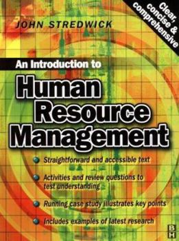 Paperback Introduction to Human Resource Management, An Book