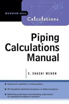 Paperback Piping Calculations Manual Book