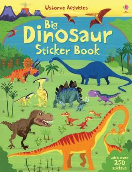 Paperback Big Dinosaur Sticker Book