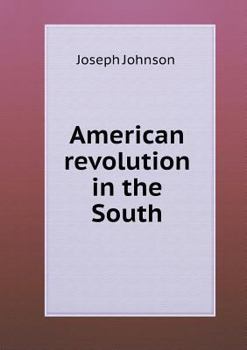 Paperback American revolution in the South Book