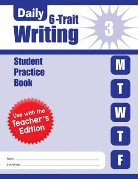 Paperback Daily 6-trait Writing, Grade 3 Book