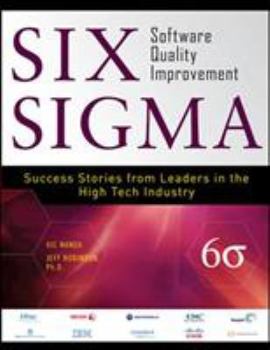 Hardcover Six SIGMA Software Quality Improvement Book