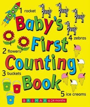 Board book Baby's First Counting Book--Large Book