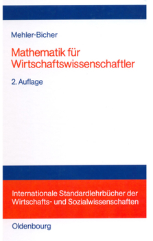 Hardcover Mathematik Für Wirtschaftswissenschaftler [German] Book