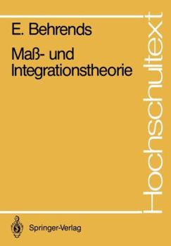 Paperback Maß- Und Integrationstheorie [German] Book