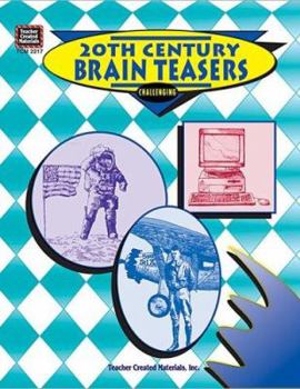 Paperback 20th Century Brain Teasers Book