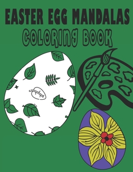 Paperback Easter Egg Mandalas Coloring book: 30 Coloring Pages Book