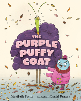 Hardcover The Purple Puffy Coat Book