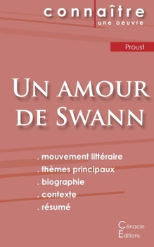 Paperback Fiche de lecture Un amour de Swann de Marcel Proust (analyse littéraire de référence et résumé complet) [French] Book