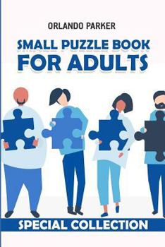 Paperback Small Puzzle Book For Adults: Nurimaze Puzzles Book