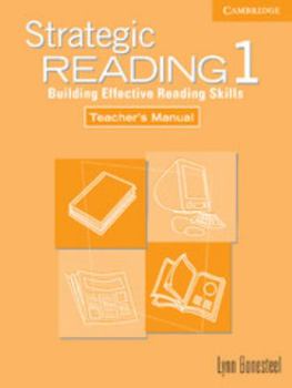 Strategic Reading 1 Teacher's Manual - Book  of the Strategic Reading
