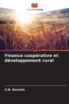 Paperback Finance coopérative et développement rural [French] Book