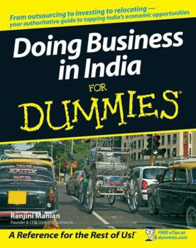 Paperback Doing Business in India for Dummies Book