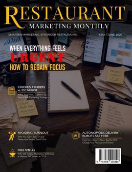 Paperback Restaurant Marketing Monthly - Issue 03 May June 2026 Book
