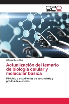 Paperback Actualización del temario de biología celular y molecular básica [Spanish] Book