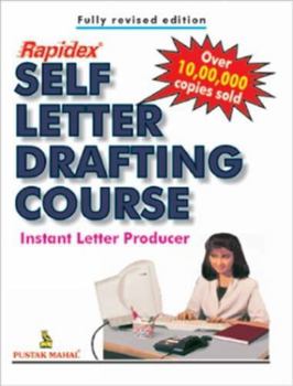 Paperback Rapidex Self Letter Drafting Course [Jun 30, 2009] Pustak Mahal Editorial Board Book