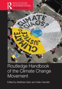 Paperback Routledge Handbook of the Climate Change Movement Book