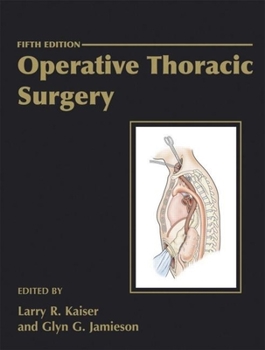 Hardcover Operative Thoracic Surgery Book