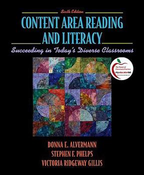 Hardcover Content Area Reading and Literacy: Succeeding in Today's Diverse Classrooms Book