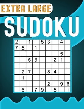Paperback Extra Large Print Sudoku Books for Adults and Seniors.: 100 Puzzles from Easy To Medium with solutions. Book