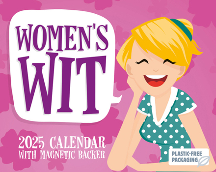 Calendar 2025 Womens Wit Mini Boxed Calendar: Plastic Free Packaging Book