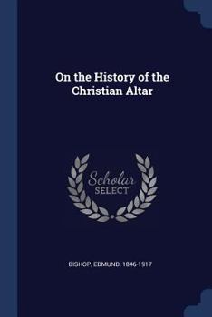Paperback On the History of the Christian Altar Book