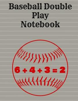 Paperback Baseball Double Play Notebook, Graph Paper, 5x5 Grid: 8.5 X 11 Book