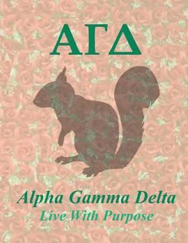 Alpha Gamma Delta : Lined Notebook - Composition Book - 8. 5 X 11 Paper - College Ruled - 100 Pages