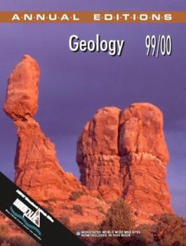Paperback Annual Editions: Geology 99/00 Book
