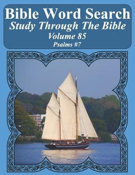 Paperback Bible Word Search Study Through The Bible: Volume 85 Psalms #7 [Large Print] Book