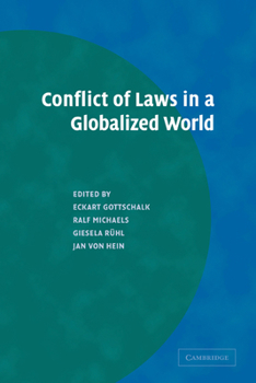 Paperback Conflict of Laws in a Globalized World Book