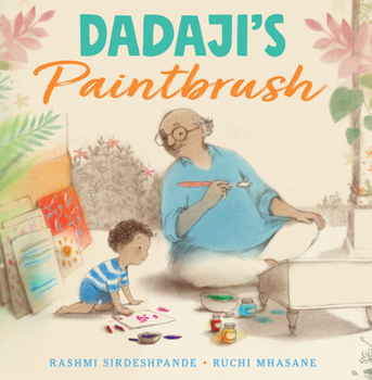 Hardcover Dadaji's Paintbrush Book