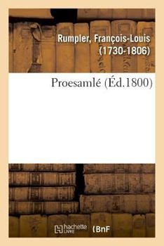 Paperback Proesamlé [French] Book