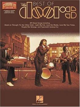 Paperback Best of the Doors: Strum It Guitar Series with Authentic Chords & Original Keys for Book