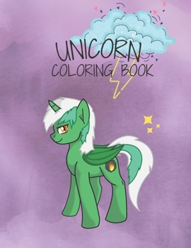 Paperback Unicorn Coloring Book: For Kids Ages 4-9/ drawing for young kids Book