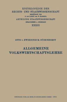 Allgemeine Volkswirtschaftslehre