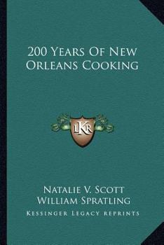Paperback 200 Years Of New Orleans Cooking Book