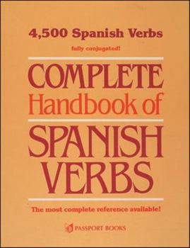 Paperback Complete Handbook of Spanish Verbs Book