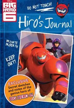 Hardcover Disney Big Hero 6 Hiro's Journal Book